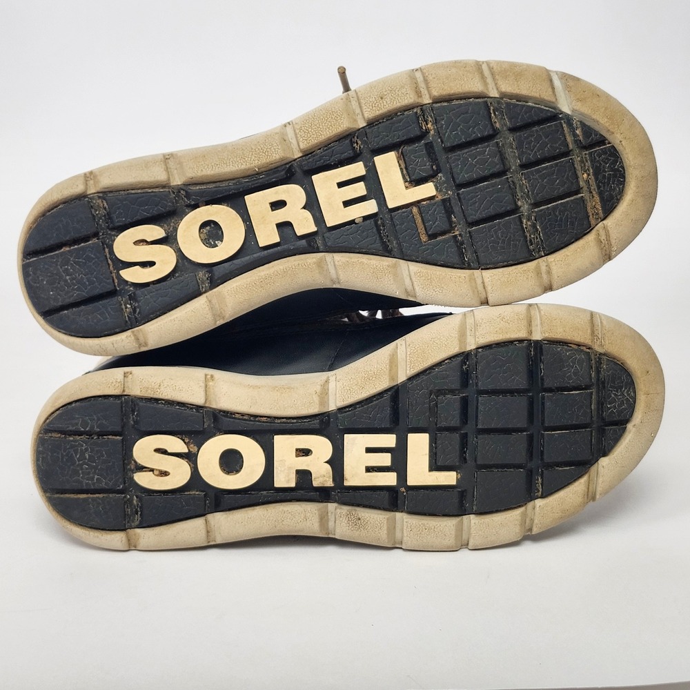 Sorel Explorer Carnival Waterproof Winter Boots Sherpa Tan Womens Size 8.5 - Picture 5 of 10